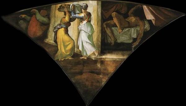Michelangelo Buonarroti Roma) Judith and Holofernes oil painting image